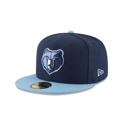 Memphis Grizzlies Gorra | New Era NBA 2tone 59fifty Fitted Cap Mexico - Azules